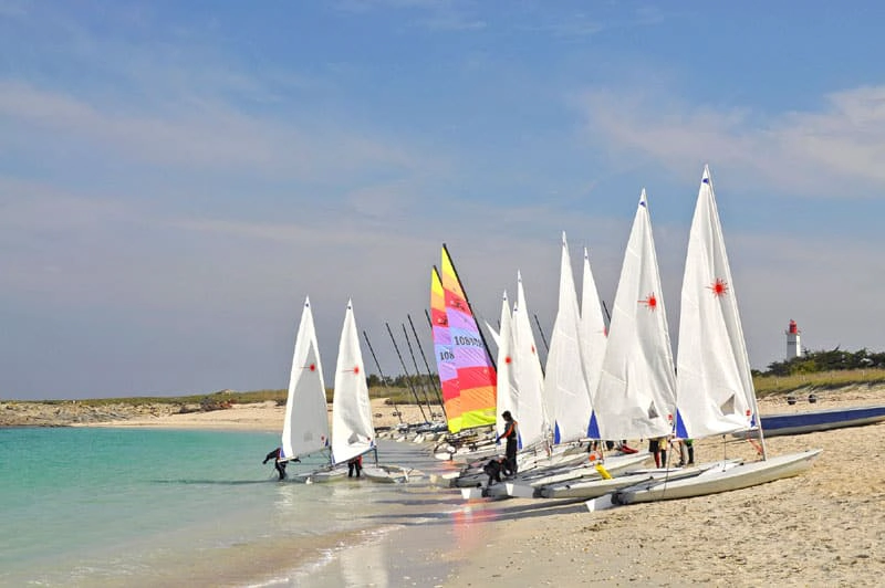 centre nautique des glenan camping finistere