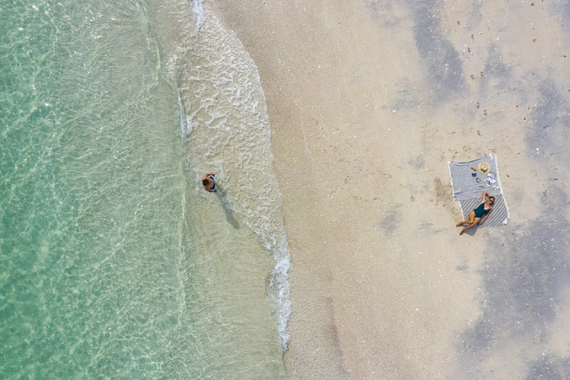 le cabellou plage aerienne