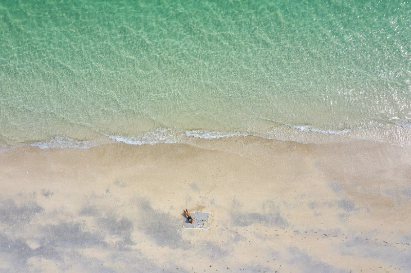 le cabellou plage aerienne
