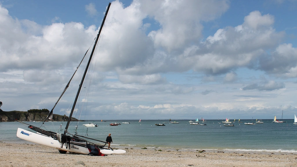 activites plage des sables blancs concarneau