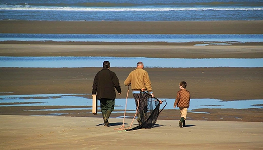 blog cabellou plage peche a pied concarneau