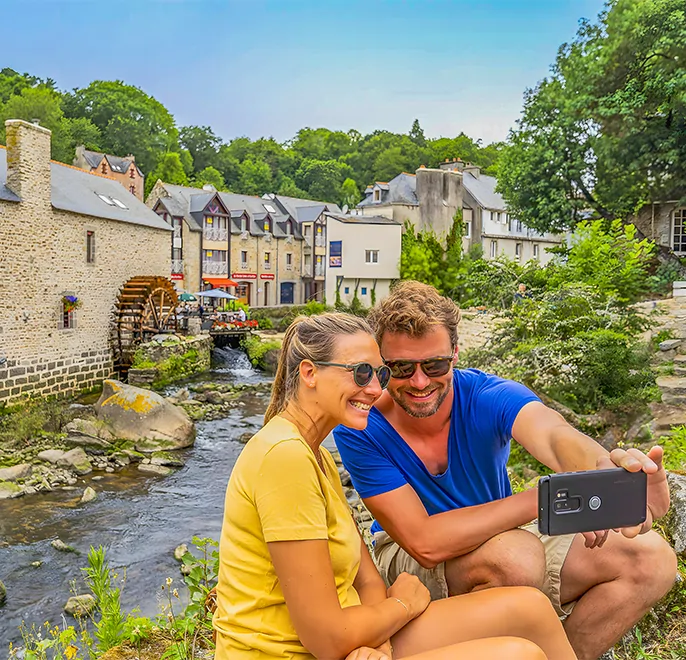 camping a 13km de pont aven en finistere sud