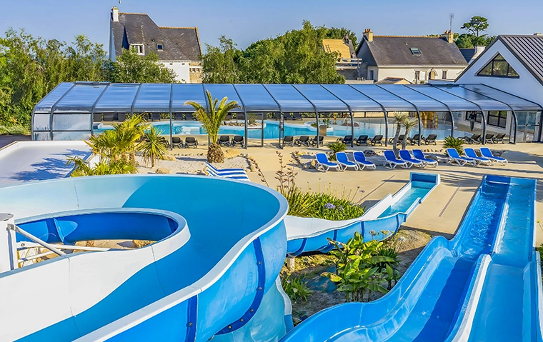 camping avec parc aquatique pres de douarnenez