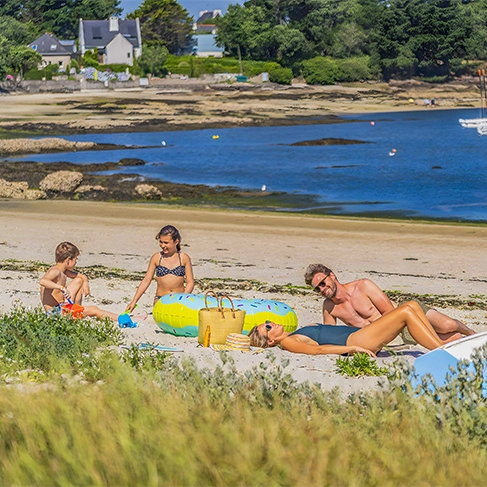 camping finistere sud cabellou plage resort 5 etoiles concarneau