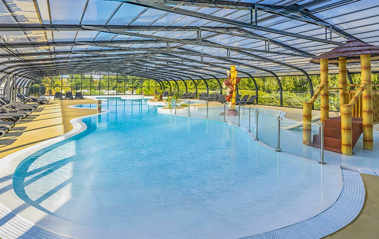 ccamping avec parc aquatique dans le finistere