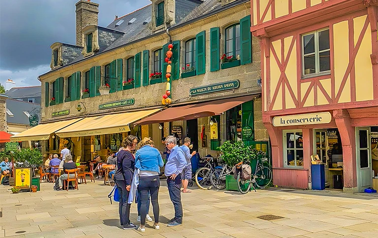 centre ville de concarneau