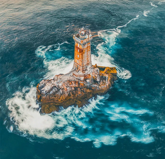 la pointe du raz en bretagne sud