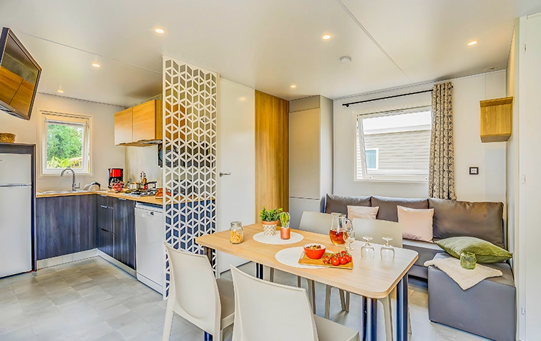 mobil homes modernes et confortables