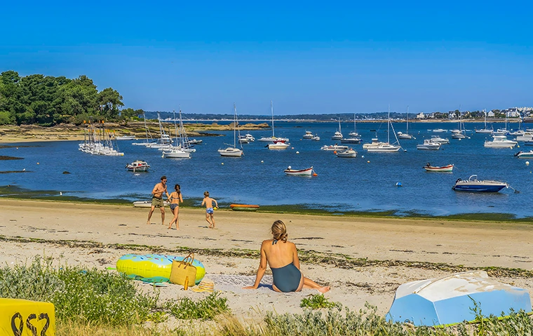 plage de cabellou vues panoramiques sur l ocean