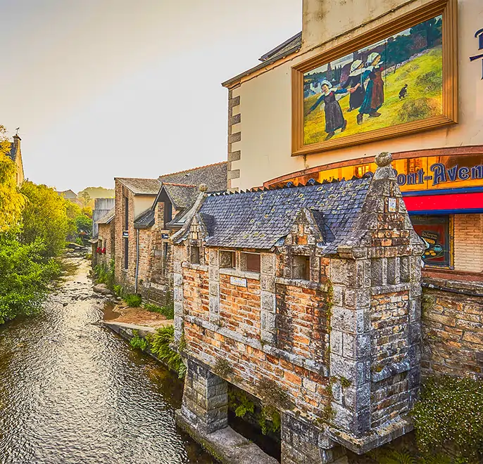 pont aven la citee des peintres
