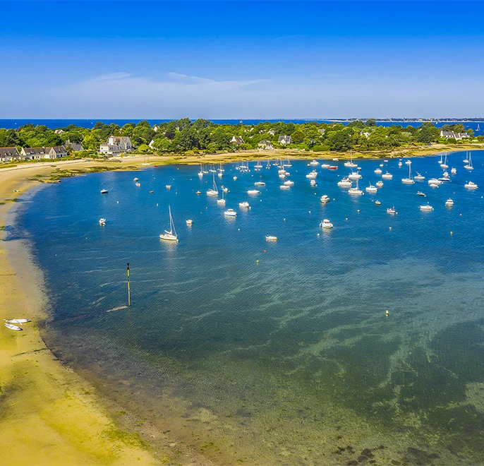 camping finistere sud le cabellou plage