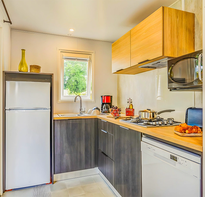 hebergements premium cuisine avec lave vaisselle