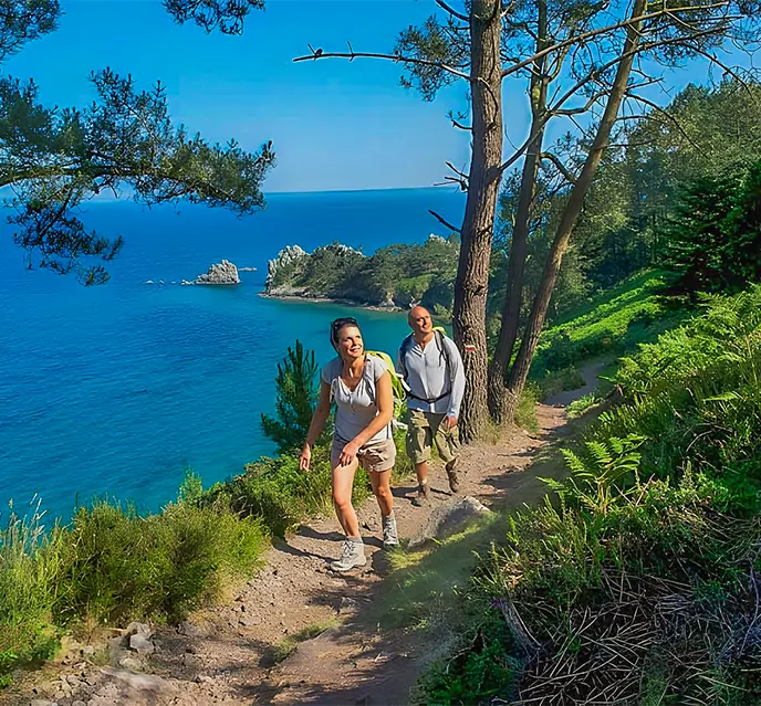 le camping de concarneau en bord de mer et sa cote