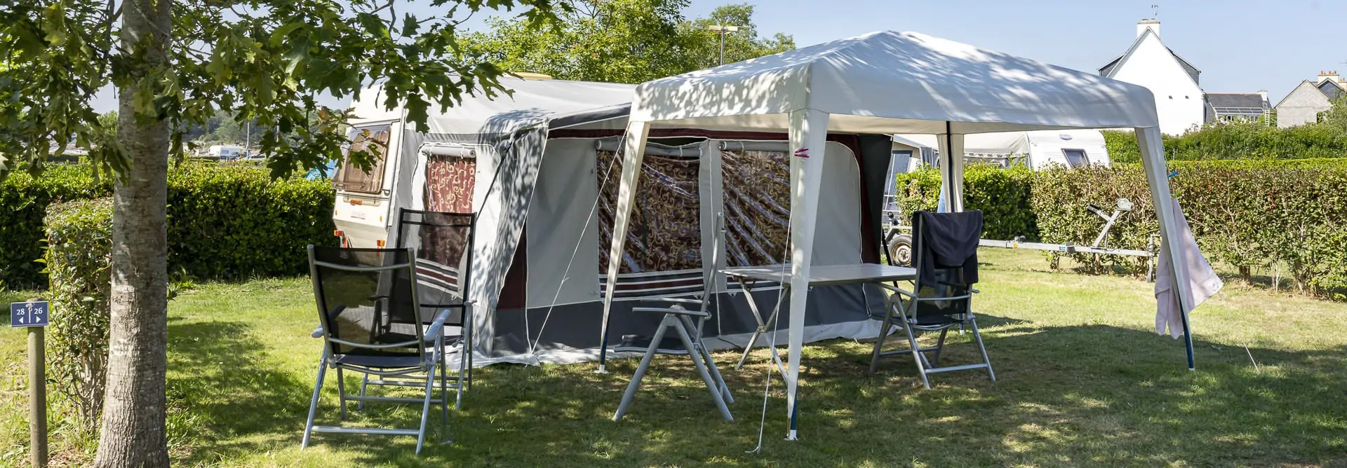 emplacement camping confort plus camping resort 5 etoiles cabellou plage concarneau