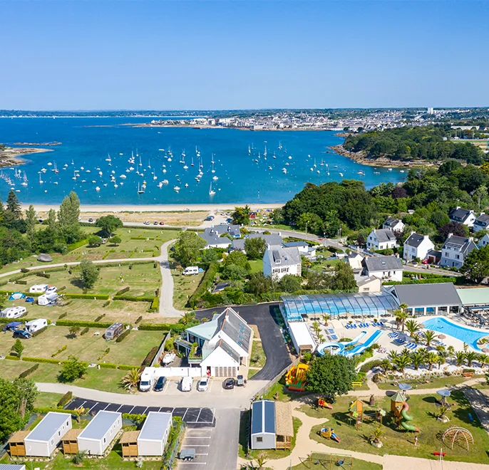 nous vous reservons le bord de mer camping resort le cabellou plage