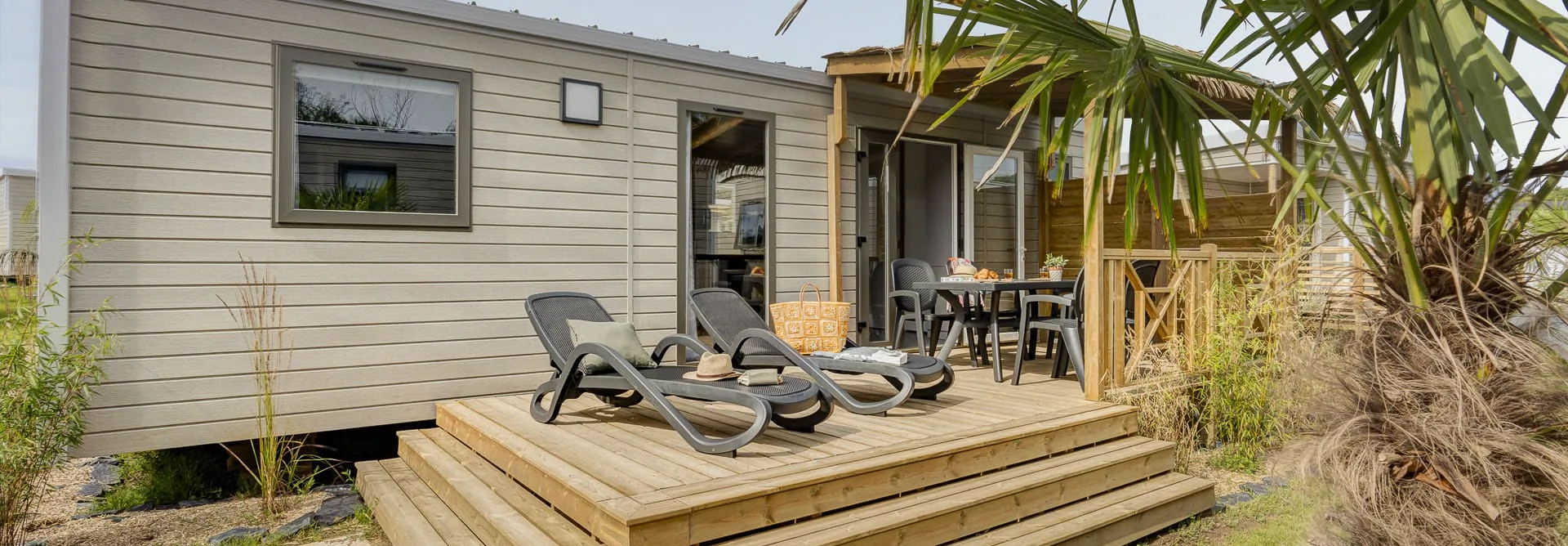 prestige lagoon pieton 6p 3ch 36m2 camping resort 5 etoiles cabellou plage concarneau