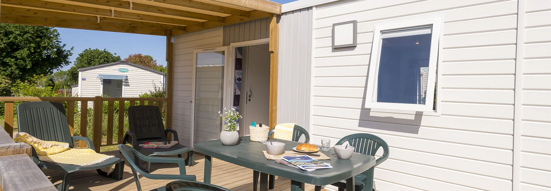 vacances pmr 4 pers 2 ch 34m2 camping resort 5 etoiles cabellou plage concarneau